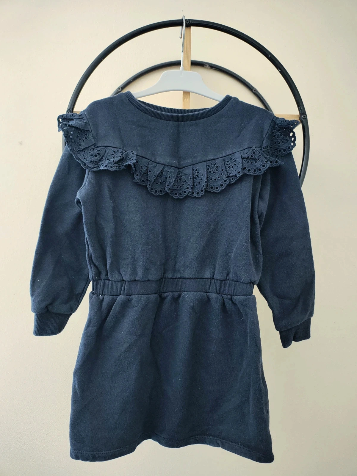 6 ans robe a volant dentelle kiabi